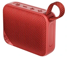 Ausinės QCY SP2 IP67 „Bluetooth“ garsiakalbis su RGB foniniu apšvietimu ir stereo režimu - Raudona