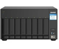 QNAP TS-832PX NAS Tower Annapurna Labs AL324 4 GB DDR4 0 TB QNAP Turbo System Aliuminio, Juodas