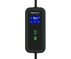 QOLTEC 52470 Mobilus įkroviklis, skirtas EV 2in1 type2 / 3,5kW / 230V
