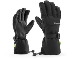Qunature Finger Style slidinėjimo pirštinės L dydis - juodos