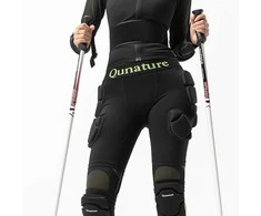 Qunature Ski Hip Protectors - Advanced L Skis, Snowboard, Skates - Juodas