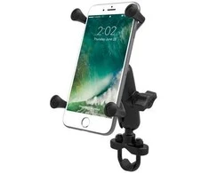 RAM Mounts X-Grip Large Phone Mount with Handlebar U-Bolt Base