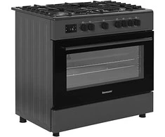 Ravanson KWGE-K90 Cheff Modern Juodas gas and electric cooker (juodas)