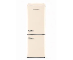 Ravanson LKK-315RM Retro Šaldytuvas 597 mm x 707 mm x 1943 mm | 315 l | Total No Frost | Energy Class E | Kreminis