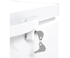 Šaldytuvas Ravanson ZM-170 chest šaldiklis (baltas; 170 l)