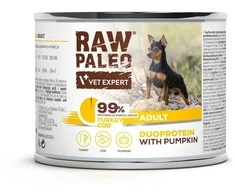 RAW PALEO Duoprotein kalakutiena &amp; Cod Adult - wet dog food - 200g