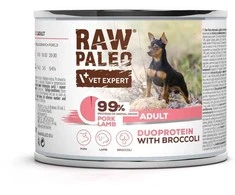 RAW PALEO Duoprotein Pork &amp; ėriena Adult - wet dog food - 200g