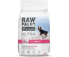 Vetexpert RAW PALEO Ultra Pork Mini Adult - sausas šunų maistas - 2kg