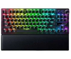 Razer Huntsman V3 Pro Klaviatūra (QWERTY), Tenkeyless, RGB, Juodas EU (RZ03-04980100-R3M1)