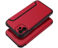 Dėklas Oem Flip case for iPhone 16e (SE 4 2025) Razor Book red