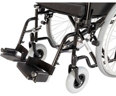 Usorteret Reha Fund Steel wheelchair RF-1 Cruiser Juodas 48cm