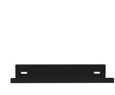 rei METAL SHELF FOR ACOUST PANELS.Juodas