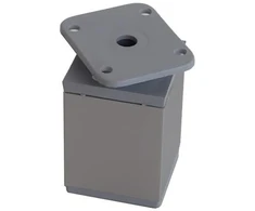Rejs ADJUSTABLE LEG 40X40X6080 MM Pilkas
