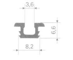 Rejs Stumdomos durys 2,5 m WA05.0067.05.037BR