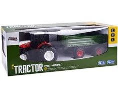 Jokomisiada Remote control tractor + žalias trailer RC0602