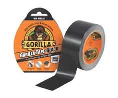 Repairing tape Gorilla Juodas. one-sided. 32 m x 4.8 cm x 430