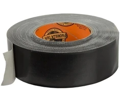 Repairing tape Gorilla Juodas. one-sided. 32 m x 4.8 cm x 430