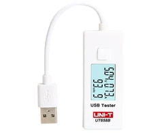 USB įtampos ir srovės matuoklis UT658B /UNI-T/