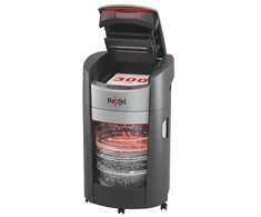 Rexel ShredMax AutoFeed+ 300X Paper Shredder, P4, 300 sheets, 25-litre waste bin