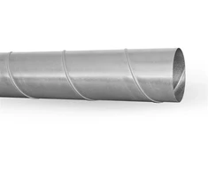 Rigid duct ALNOR SPR-C-125-040-0200. 2m