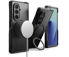 Dėklas RINGKE ALLES GALAXY Z FOLD 7 Juodas