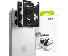Ringke Camera Frame Protector 2 vnt. Tempered Glass for iPhone 18 Pro / Pro Max - Juodas