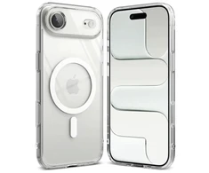 Ringke Fusion Magnetic MagSafe dėklas skirtas Apple iPhone 17 Air – skaidrus