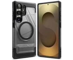 Ringke Galaxy S25 Ultra Case UX Magnetic Smoke Juodas