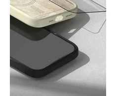 Ringke iPhone 15/ 16 Screen Protector Privacy Tempered Glass 9H with installation jig Transparent