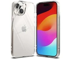 Dėklas Ringke iPhone 15 Case Slim Clear