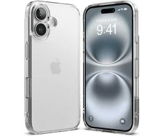 Dėklas Ringke iPhone 16 Case Fusion Matte Clear