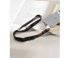 Ringke LANYARD DIRŽELIS PER PETĮ juodos spalvos