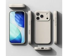 „Ringke iPhone 17 Pro“ silikoninis dėklas, magnetinis, akmuo