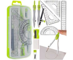 Geometric set 10 pieces Maaleo 26170