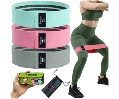 Set of exercise bands - 3 pcs Trizand 25876