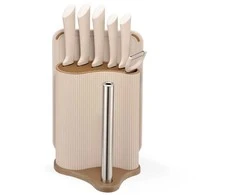 Kitchen cutting set MAESTRO MR-1413 Peilis set (MR-1413-BEIGE) rusvai gelsvas