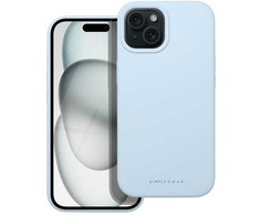 ROAR dėklas CLOUD SKIN, skirtas IPHONE 15 Light Mėlyna