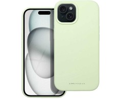 ROAR dėklas CLOUD SKIN, skirtas IPHONE 15 Light žalias