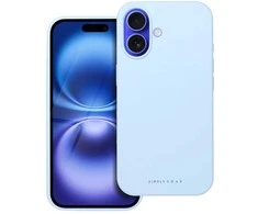 ROAR dėklas CLOUD SKIN, skirtas IPHONE 16 Light Mėlyna