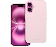 ROAR dėklas CLOUD SKIN, skirtas IPHONE 16 Light Rožinė