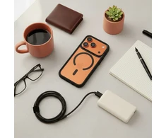 Dėklas ROAR case MAG BUMPER compatible with MagSafe for IPHONE 18 Pro Max / 17 Pro Max juodas
