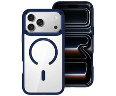 Dėklas ROAR case MAG BUMPER compatible with MagSafe for IPHONE 17 Pro navy mėlynas