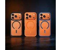 Dėklas ROAR case MAG BUMPER compatible with MagSafe for IPHONE 18 Pro Max / 17 Pro Max navy mėlynas