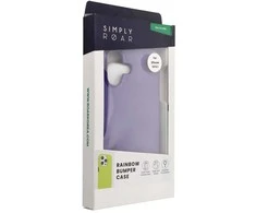 Dėklas ROAR case RAINBOW BUMPER compatible with MagSafe for IPHONE 16 violetinė