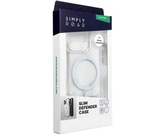 ROAR dėklas SLIM DEFENDER, suderinamas su „MagSafe“, skirtas IPHONE 15 Pro Max, skaidrus