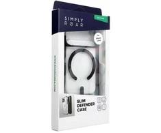 ROAR case SLIM DEFENDER compatible with MagSafe for IPHONE 17 Pro juodas