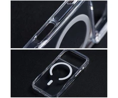 Dėklas ROAR case SLIM DEFENDER compatible with MagSafe for IPHONE 18 Pro Max / 17 Pro Max transparent