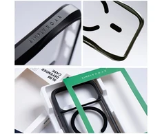 Dėklas ROAR case SLIM DEFENDER compatible with MagSafe for IPHONE 18 Pro / 17 Pro juodas