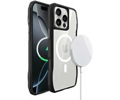 ROAR case SLIM DEFENDER compatible with MagSafe for IPHONE 15 Pro Max juodas