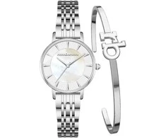 Rocco Barocco Laikrodis moterims ROCCOBAROCCO dėžutėSET RB.4659L-01M(zo506a)